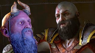 Kratos and Mimir being bros for 7 minutes straight