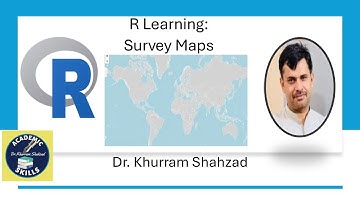 R Learning || Survey Map || Dr. Khurram Shahzad
