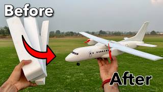 Make A Rc Plane AN-140 Out of Thermocol #rcplane #diyprojects #airplane