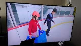 Daniel Tigers Neighborhood Live Action Segment Brooklyn Learns How To Ice-Skate