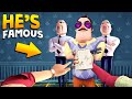 THE NEIGHBOR BECOMES A CELEBRITY!!! (I need his autograph) | Hello Neighbor Gameplay (Mods)