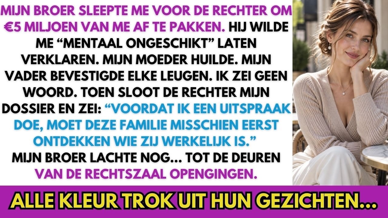Mein Bruder stand vor Gericht und behauptete, ich sei nicht fähig, meine eigenen Finanzen zu verwalten. Er hatte sogar einen angeblichen Psychiater aufgeboten, der mich angeblich untersucht hatte...