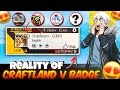 I Became a Craftland Map Creator For V badge🤩 Reality Of Crafland V Badge😳