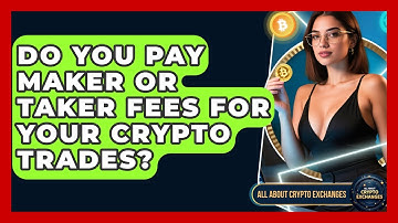 Do You Pay Maker Or Taker Fees For Your Crypto Trades? - All About Crypto Exchanges