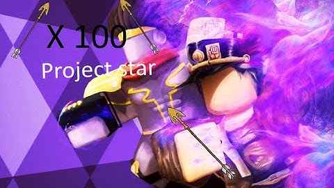 USING 100 ARROWS| Project Star