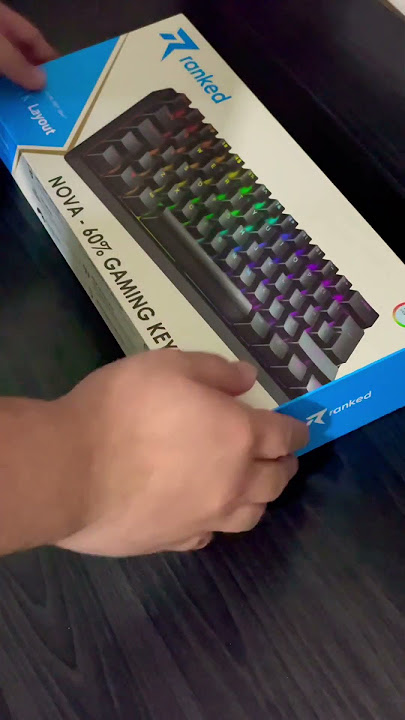 RANKED NOVA 60 - UN CLAVIER MECANIQUE 60% INCROYABLE ! UNBOXING & TEST 