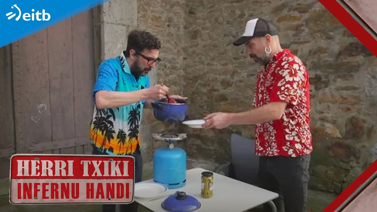 Babarrunak jateko eta ''galdara ofiziala'' ikusteko aukera izan du Pagadik Ugaon, Txemirekin