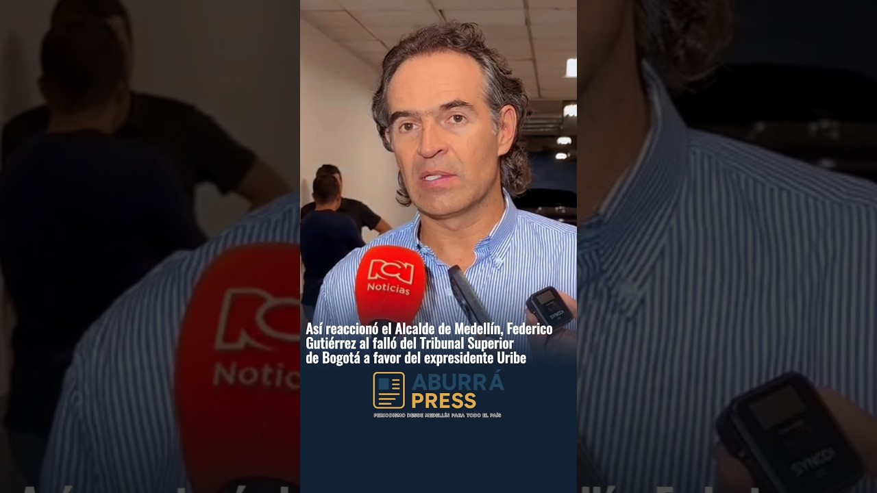 Federico Gutiérrez respalda decisión judicial a favor de Álvaro Uribe Vélez