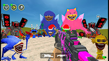 Nextbots In Playground Mod New Update 6.3.2 Poppy Playtime 4 , Shin Sonic , Sprunki , Skibydi Toilet