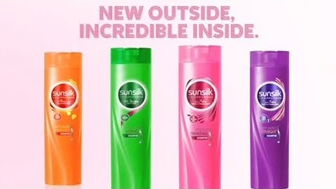 Sunsilk New Outside Incredible Inside (Philippines) Commercial 2016 30s