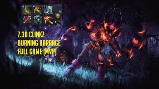 new 7.30 clinkz barrage is busted