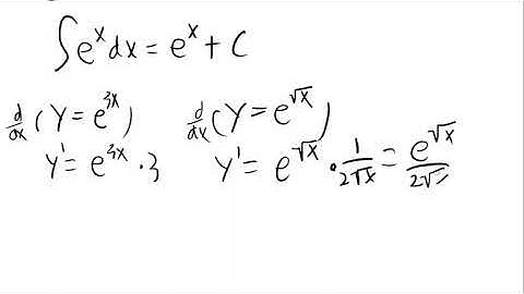 5.4 & 5.5 - Exponential Functions: Differentiation and Integration