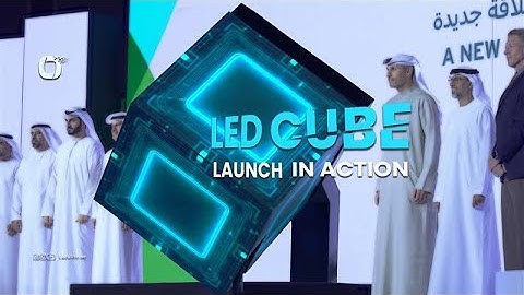 Interactive LED Cube | Product Launch | Exhibitions