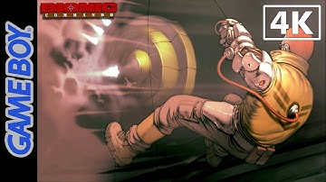 Bionic Commando (Game Boy) Playthrough [4K]