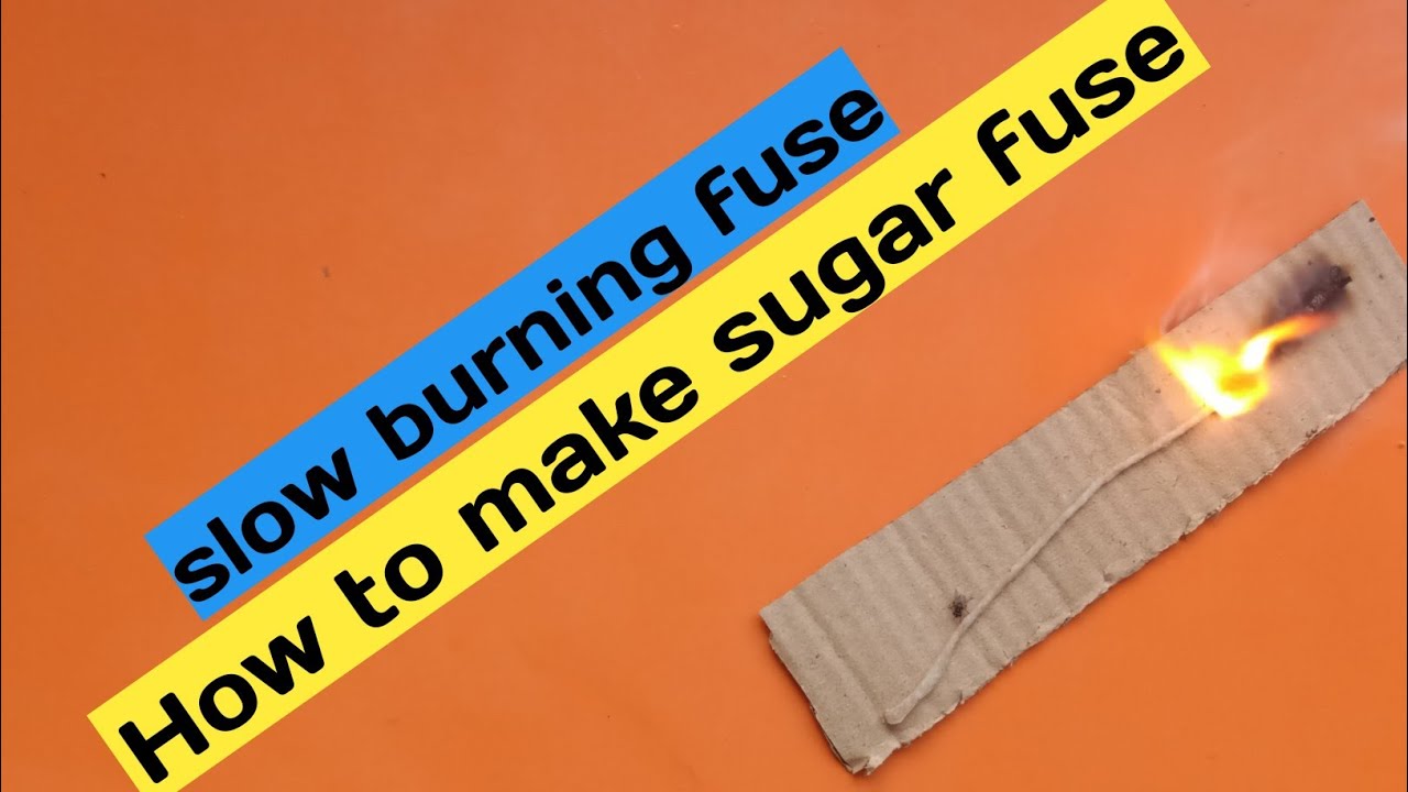 how-to-make-sugar-fuse-and-sugar-feul-at-home-slow-burning-fuse