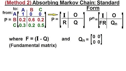 Prob & Stats - Markov Chains: Method 2 (35 of 38) Finding the Stable State & Transition Matrices