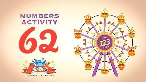 Endless Number Video 62: Fun Math Activities For Kids | Counting