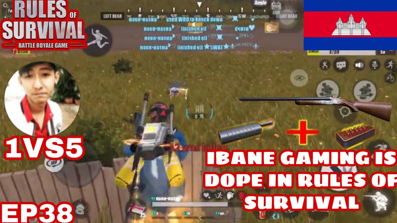 🔥iBane gaming is Dope in ROS🔥/ Rules Of Survival/14K Gaming