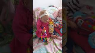 Reborn baby Sisters playtime || Reborn Ellie Sue &amp; Coco Malu || On a playdate 🥰🥰