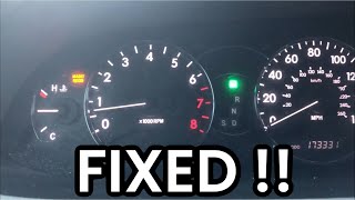 How To Reset The Maintenance Required Light On A Toyota Avalon