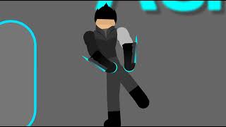 Spinning kick test [sticknode animation]
