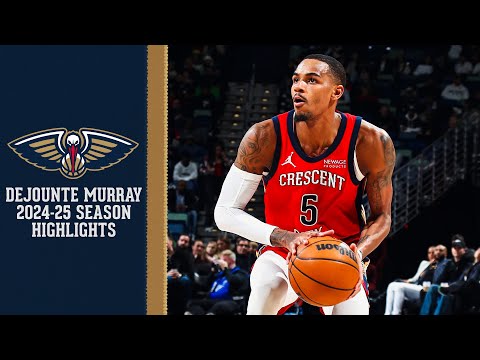 Dejounte Murray 2024 25 NBA Season Highlights New Orleans Pelicans
