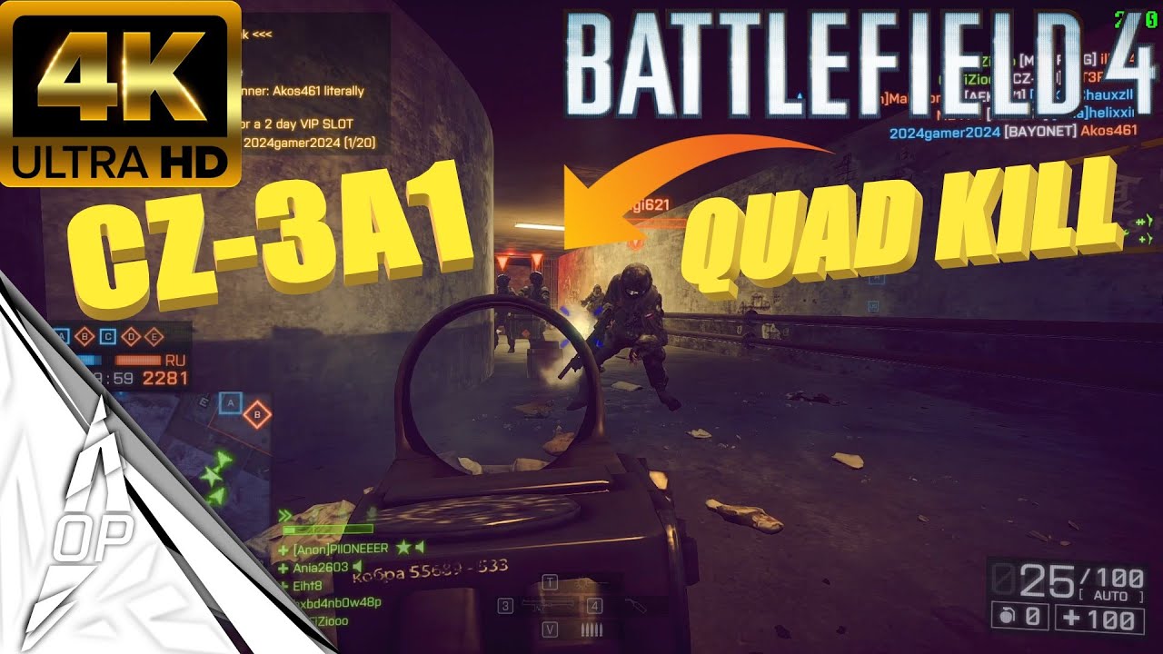 BF4 THE FORGOTTEN WEAPONS EP.6 [CZ-3A1] _ BATTLEFIELD 4 PC GAMEPLAY [4K 60FPS][NO COMMENTARY]