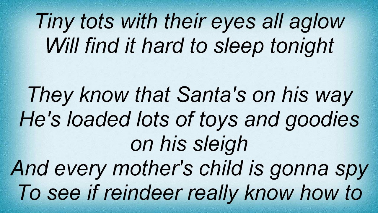 Garth Brooks The Christmas Song Lyrics YouTube