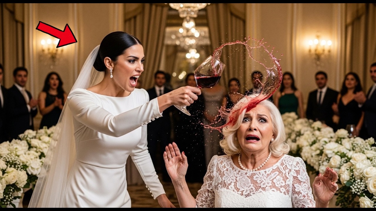 La suegra apareció de blanco en la boda… hasta que la novia hizo algo que nadie esperaba