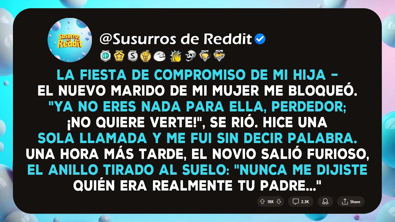La fiesta de compromiso de mi hija – El nuevo marido de mi mujer me bloqueó. 