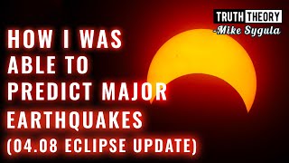 How I Was Able To Predict Major Earthquakes That Happened This Week (Eclipse Update)