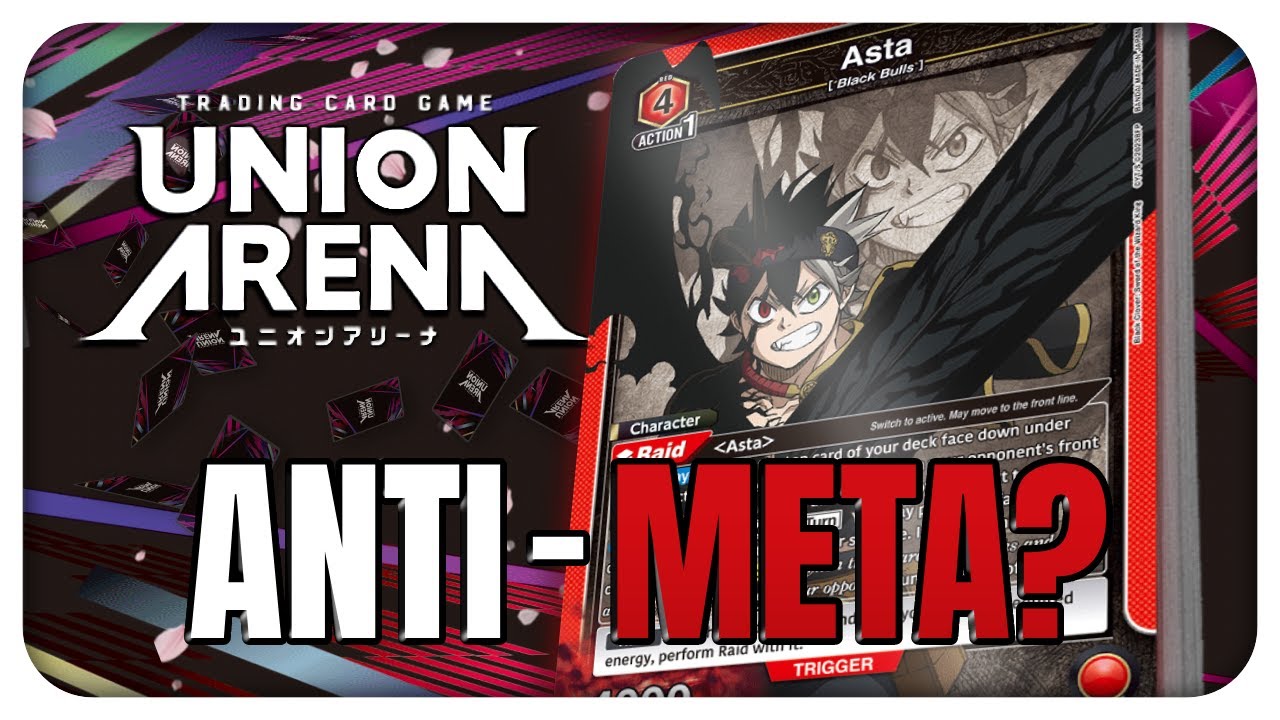 New Challenger Rises! | Union Arena TCG - Red Asta Black Clover