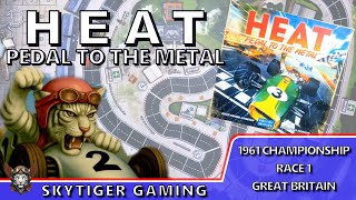 Heat: Pedal to the Metal - 1961 Championship Race 1 (Great Britain) - Solo Play with Wildscarr