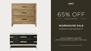 Robern Warehouse Sale - Select Vanities On Sale