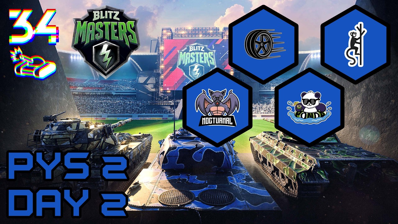 Blitz Masters Legacy NA Qualifiers - PYS #2, Day 2 || World of Tanks ...