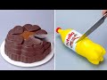 Indulgent Chocolate Cake Decorating Recipe | Oddly Satisfying Cake Decorating Hacks