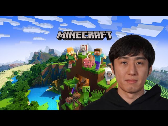 17 初見で マインクラフト 山城を建築