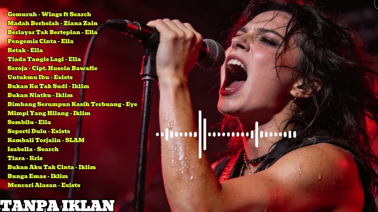 20 Cover Slow Rock Legenda Malaysia - Ella, Amy Search, Saleem Iklim, Ziana Zain, Exists,  SLAM