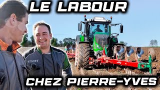 Je vais chez Pierre-Yves , Son tracteur neuf n’est pas encore là !