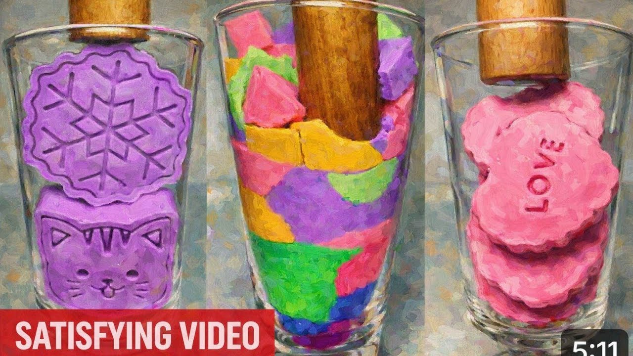 Oddly Satisfying Sand Crushing ASMR😌✨ 