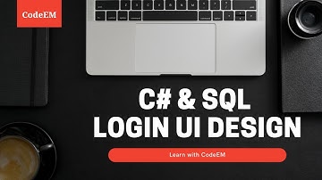 Login Windows Form || Part 1 Design • How To Create Login Screen In C#