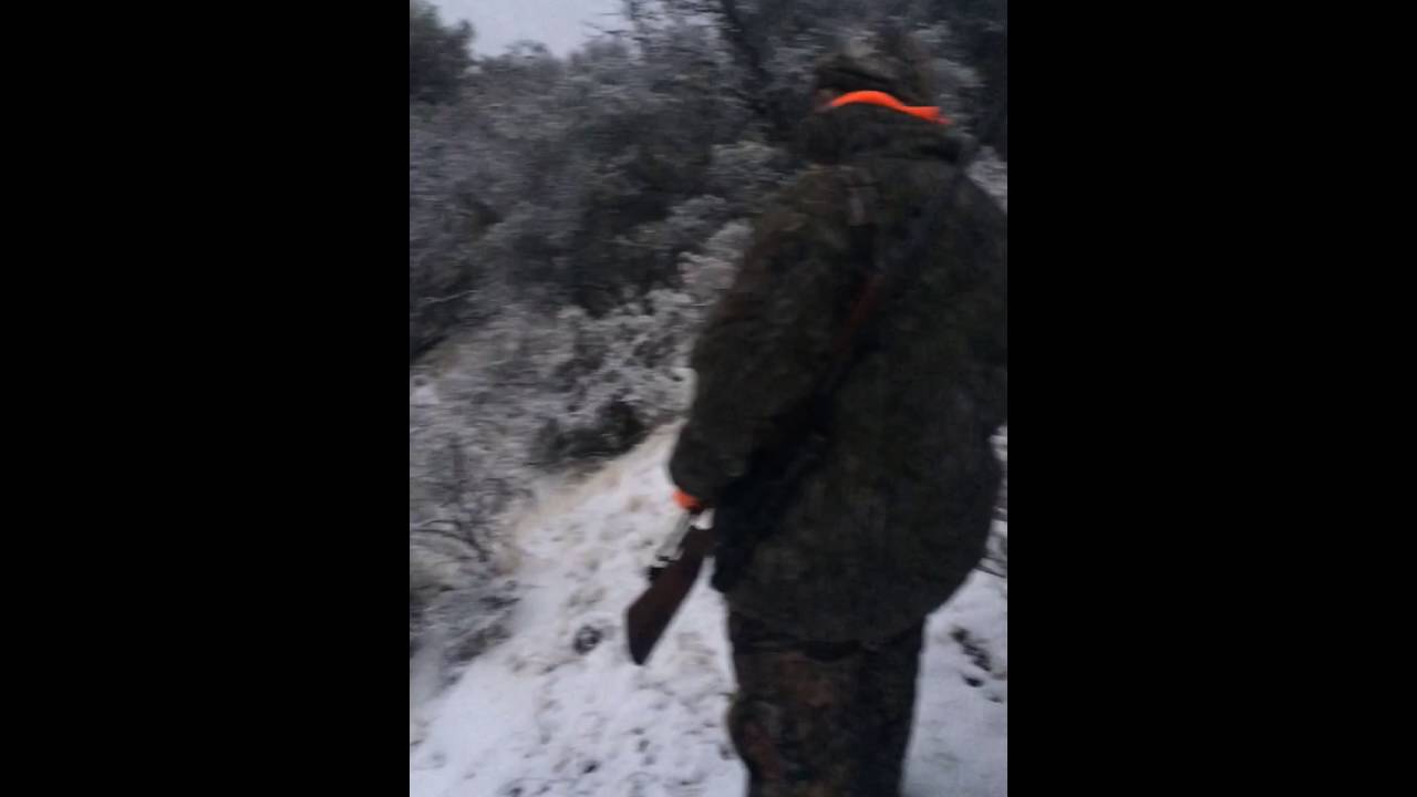 Tehachapi California in the winter time(unlucky wild boar hunt) 