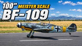 [4K]  100 Meister Scale BF-109 Flown by Ed Becker