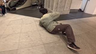 【逃げた先に手を広げた警察官】噛みつき攻撃に逃走&転倒 捕まると苦し紛れに「いじめられて」と言い訳する疑いがある男 ドキュメンタリー スーパードミネーターリキ 日本のリアル 注意喚起