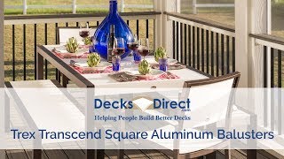 Trex Transcend Square Aluminum Balusters