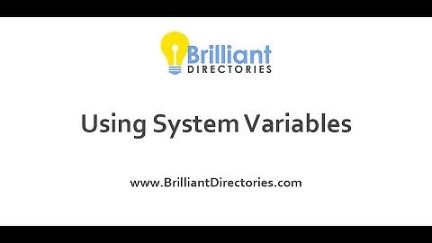 Using System Variables to Edit Widgets 🔧 Brilliant Directories Coding Guide
