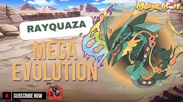 MEGA RAYQUAZA | MEGA EVOLUTION 🧬 | MEGAMON GAMEPLAY