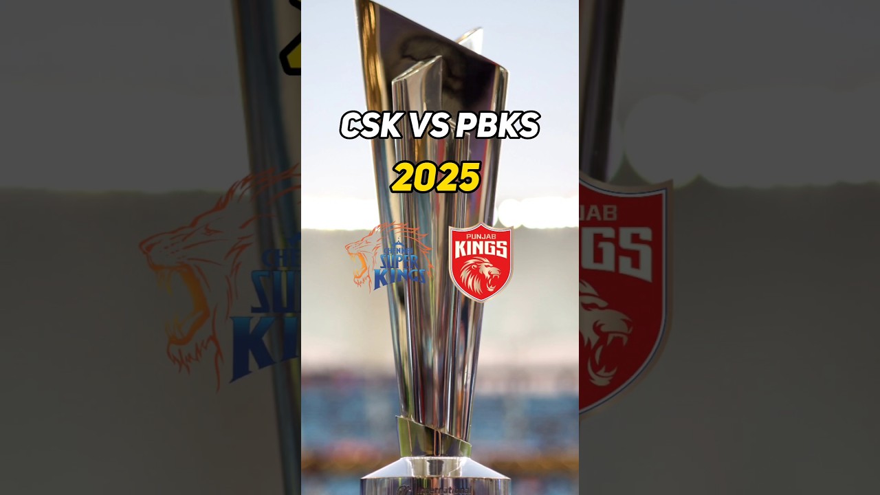 Csk vs Pbks ipl 2025 comparison 