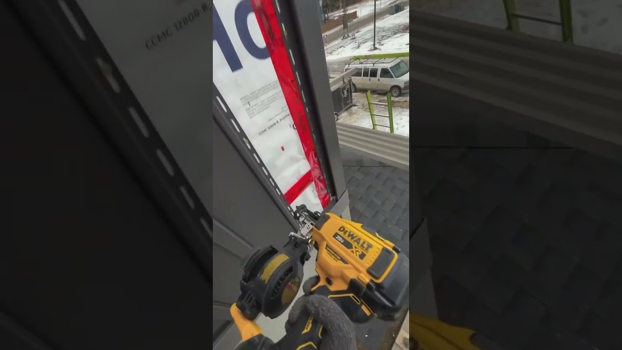 Installing vinyl board and batten siding