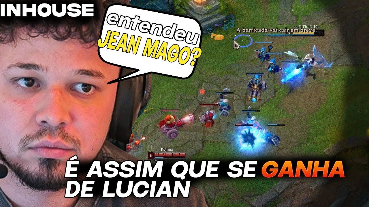 TITAN - É ASSIM QUE SE JOGA DE LUCIAN NO INHOUSE - FT. JEAN MAGO